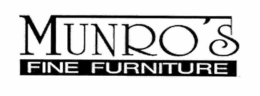 MUNRO'S FINE FURNITURE logo