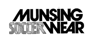 MUNSING SOCCERWEAR logo