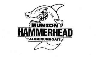 MUNSON HAMMERHEAD ALUMINUM BOATS logo