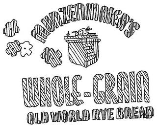 MUNZENMAIER'S WHOLE GRAIN OLD WORLD RYE BREAD logo