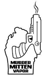 MURDER MITTEN VAPOR logo
