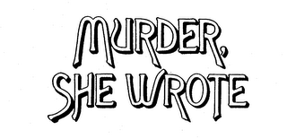 MURDER, SHE WROTE logo