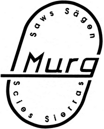 MURG SÄGEN SAWS SCIES SIERRAS logo