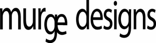 MURGE DESIGNS logo