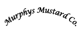 MURPHYS MUSTARD CO. logo