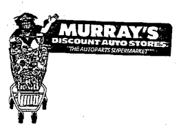 MURRAY'S DISCOUNT AUTO STORES "THE AUTOPARTS SUPERMARKET" logo