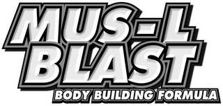 MUS-L BLAST BODY BUILDING FORMULA logo