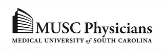 MUSC PHYSICIANS MEDICAL UNIVERSITY OF SOUTH CAROLINA logo