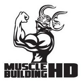 MUSCLE BUILDING HD logo