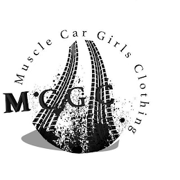 MUSCLE CAR GIRLS CLOTHING MCGC logo