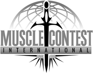 MUSCLE CONTEST INTERNATIONAL SINCE 1988 logo
