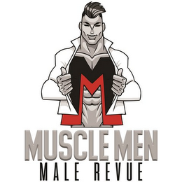 MUSCLE MEN MALE REVUE M logo