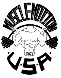 MUSCLE MOTION USA HUGE logo
