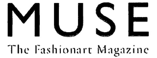 MUSE THE FASHIONART MAGAZINE logo