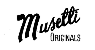 MUSETTI ORIGINALS logo