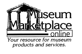 MUSEUM MARKETPLACE ONLINE YOUR RESOURCE FOR MUSEUM PRODUCTS AND SERVICES. logo