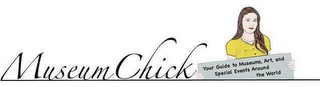 MUSEUMCHICK YOUR GUIDE TO MUSEUMS, ART AND SPECIAL EVENTS AROUND THE WORLD logo