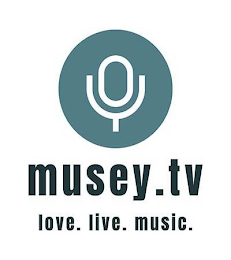 MUSEY.TV LOVE. LIVE. MUSIC. logo