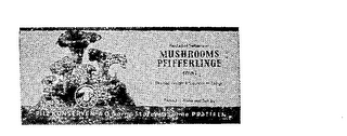 MUSHROOMS PFIFFERLINGE logo