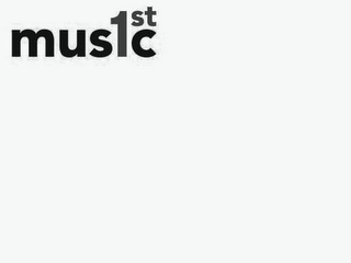 MUSIC 1ST logo