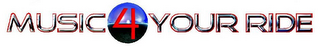 MUSIC 4 YOUR RIDE logo