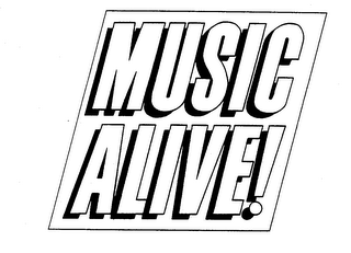MUSIC ALIVE! logo