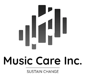MUSIC CARE INC. SUSTAIN CHANGE logo
