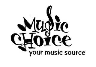 MUSIC CHOICE YOUR MUSIC SOURCE logo