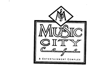 MUSIC CITY CAFE & ENTERTAINMENT COMPLEX logo
