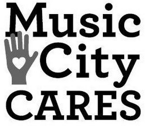 MUSIC CITY CARES logo