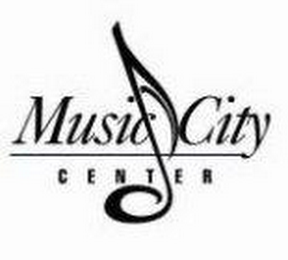 MUSIC CITY CENTER logo