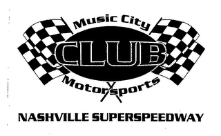 MUSIC CITY CLUB MOTORSPORTS NASHVILLE SUPERSPEEDWAY logo