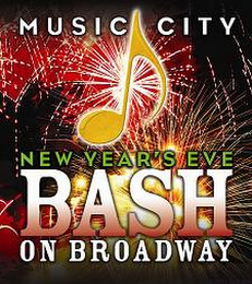 MUSIC CITY NEW YEAR'S EVE BASH ON BROADWAY logo