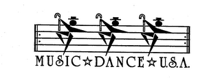 MUSIC DANCE U.S.A. logo