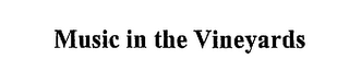 MUSIC IN THE VINEYARDS logo
