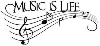 MUSIC IS LIFE logo