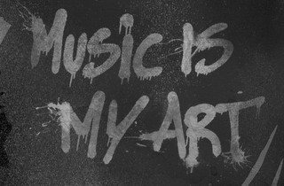MUSIC IS MY ART logo