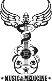 MUSIC IS THE MEDICINE logo