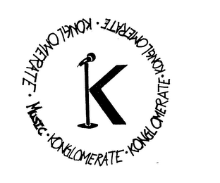 MUSIC KONGLOMORATE KONGLOMERATE KONGLOMERATE KONGLOMERATE logo