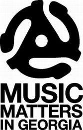 MUSIC MATTERS IN GEORGIA logo