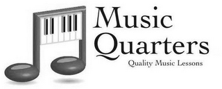 MUSIC QUARTERS QUALITY MUSIC LESSONS logo