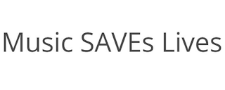 MUSIC SAVES LIVES logo