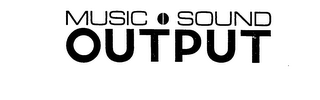 MUSIC SOUND OUTPUT logo