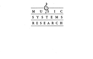 MUSIC SYSTEMS RESEARCH logo