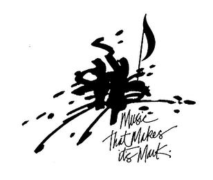 MUSIC THAT MAKES ITS MARK logo