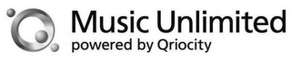 MUSIC UNLIMITED POWERED BY QRIOCITY logo