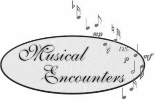 MUSICAL ENCOUNTERS MP D.S. MF P logo