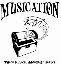 MUSICATION "WHERE MUSICAL ADVENTURE BEGINS." logo