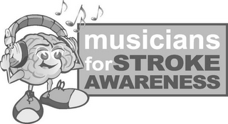 MUSICIANS FOR STROKE AWARENESS logo
