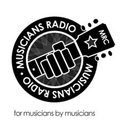 MUSICIANS RADIO MRC FOR MUSICIANS BY MUSICIANS logo
